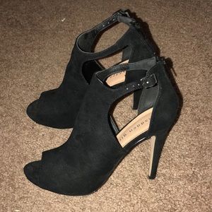 Madden Girl suede heels